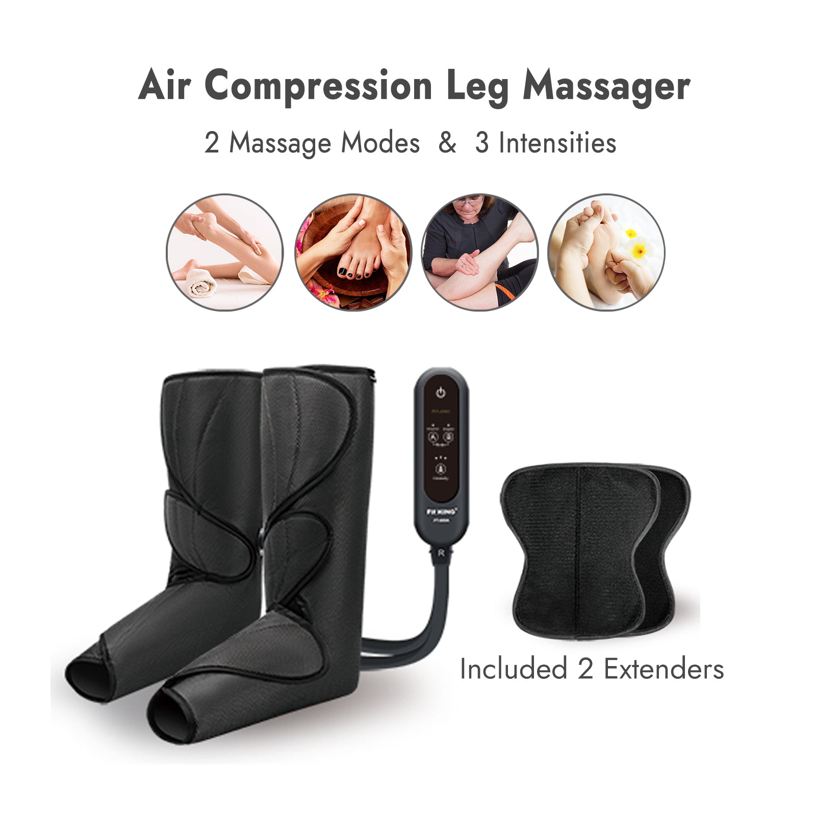 FIT KING Advanced Leg & Foot Compression Massager | FT-009A