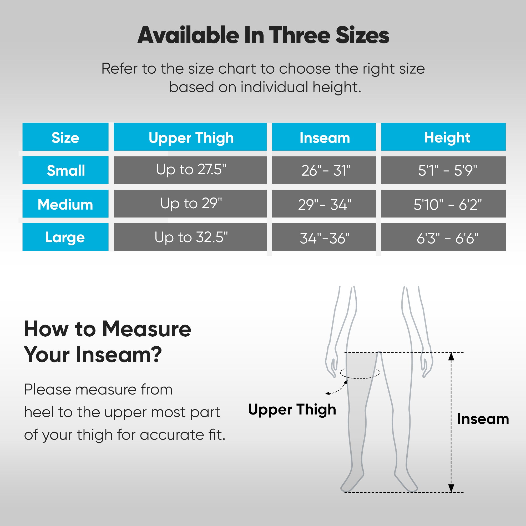 FIT KING Air Compression Recovery Boots for Full Leg Circulation | FT-082A-BU