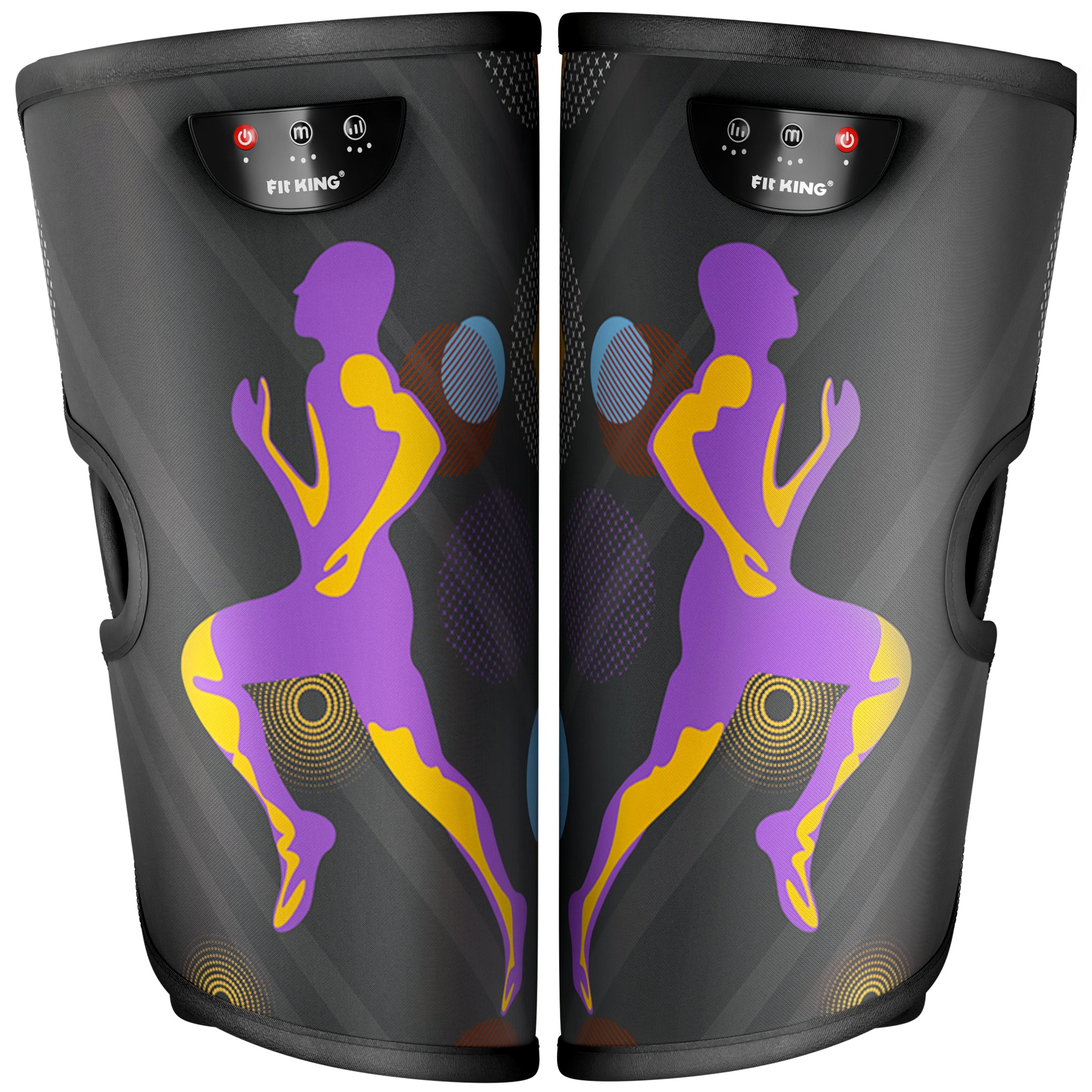 FIT KING Rechargeable Leg Massager with Heat | FT-3151A