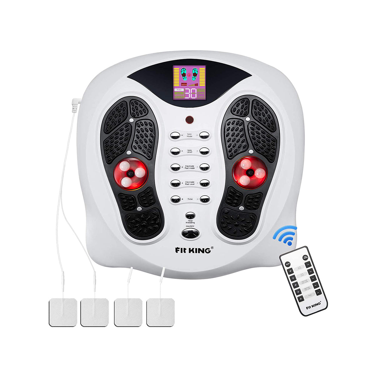 EMS Tens Unit Foot Massager For Plantar Fasciitis And Neuropathy Relief 