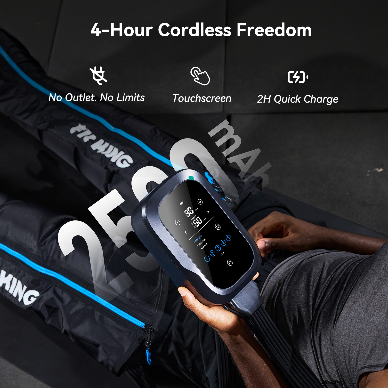 *Newest* FIT KING 5-Zone Faster Recovery System Massager Boots | FT-115A&FT-116A