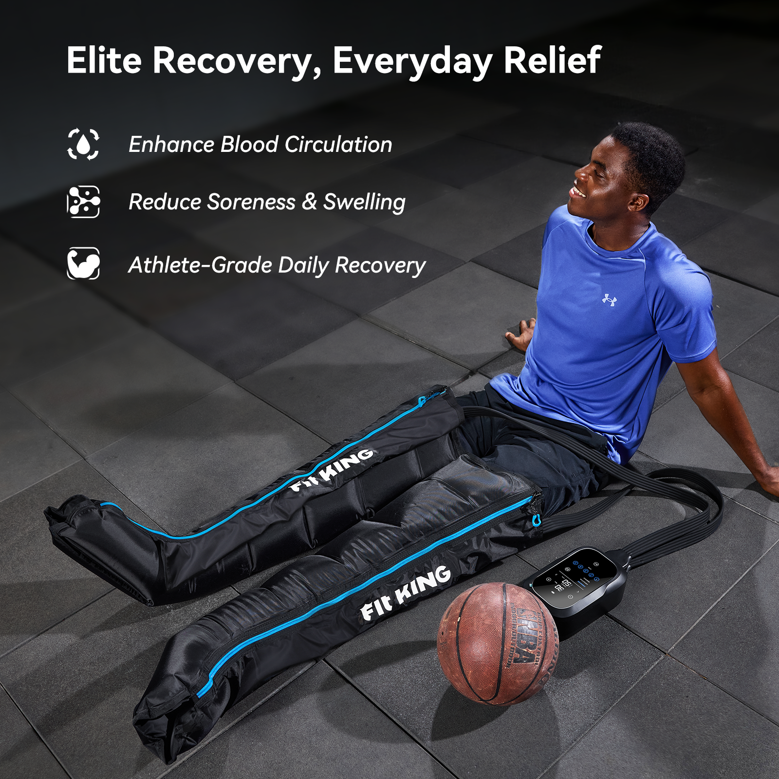 *Newest* FIT KING 5-Zone Faster Recovery System Massager Boots | FT-115A&FT-116A