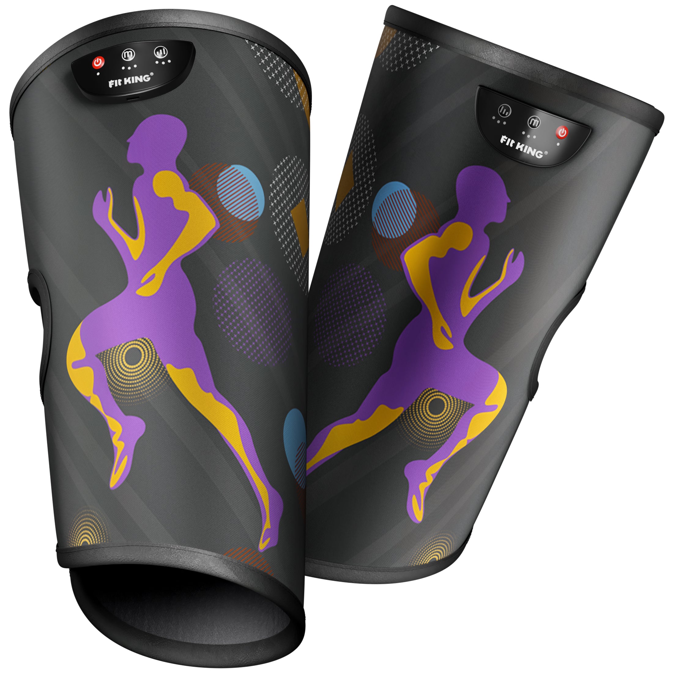FIT KING Rechargeable Leg Massager with Heat | FT-3151A