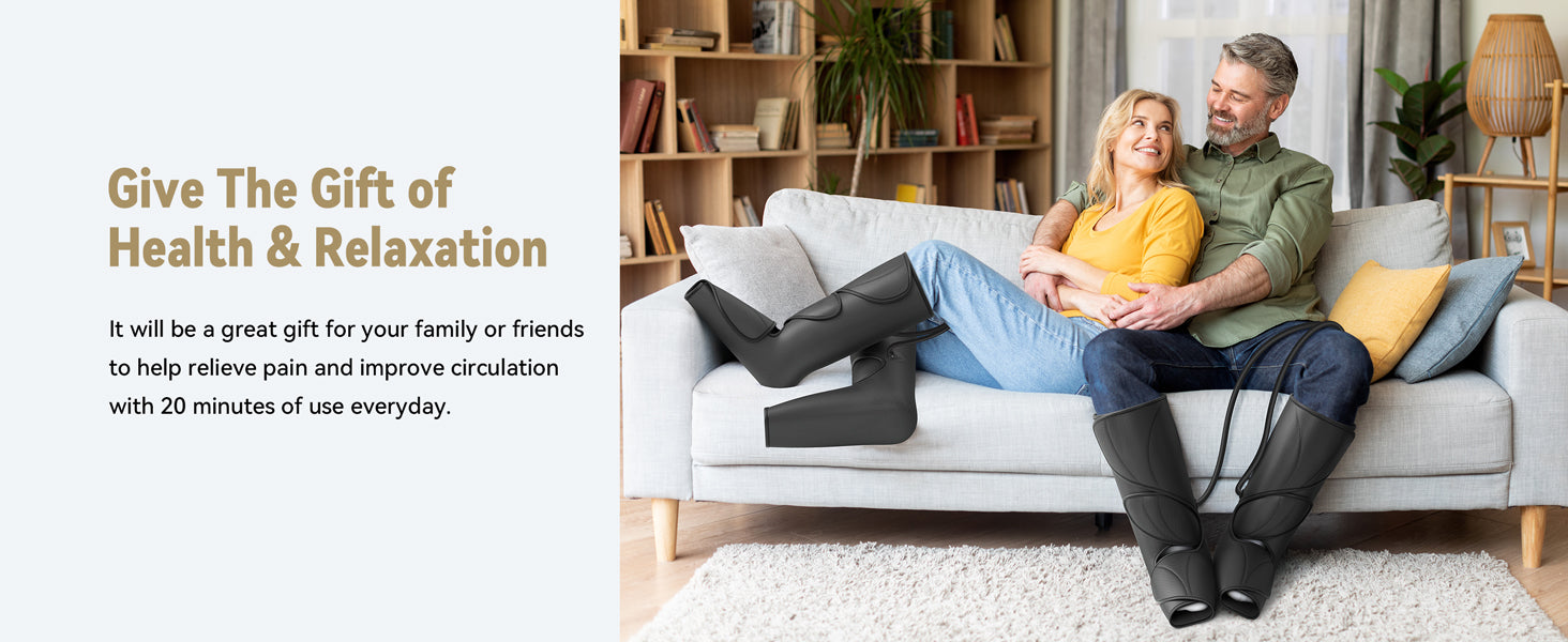 Buy FT057A Foot & Leg Compression Massager with Heat Fit King Shop