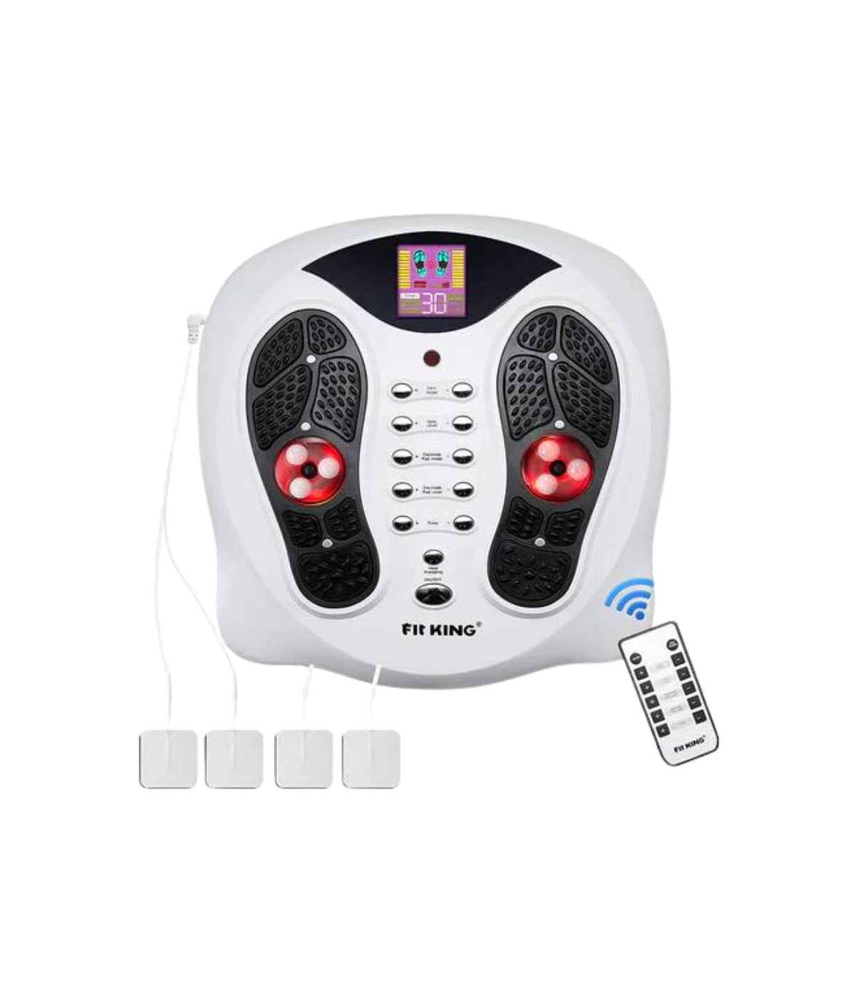 Compact and portable foot massager