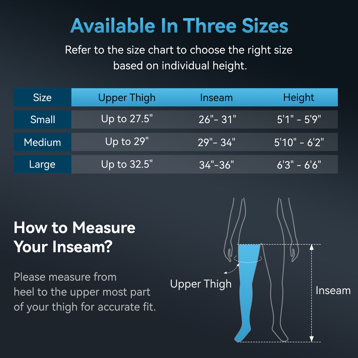 FIT KING Professional Air Compression Leg Recovery System, Rechargeable Full Leg Massage Boots, Leg Compression Massager for Fast Recovery and Improved Circulation