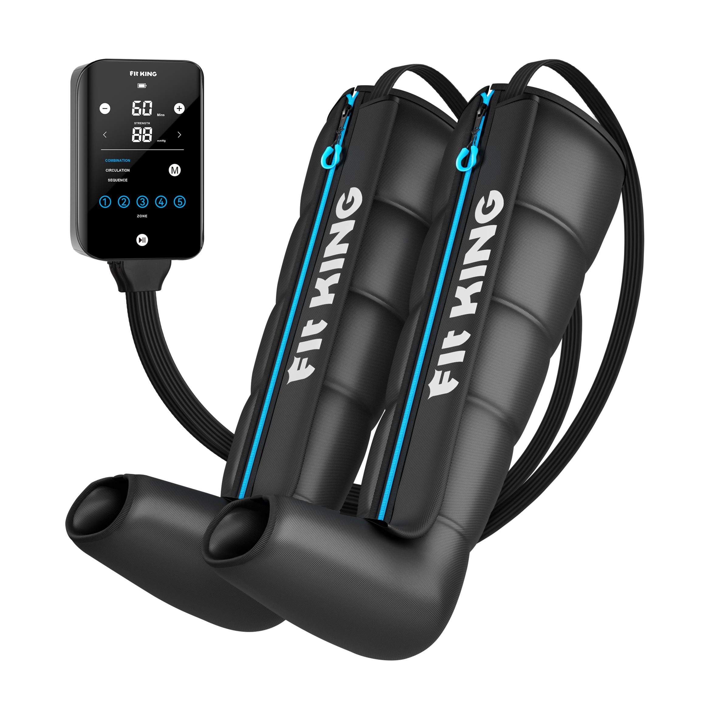 *Newest* FIT KING 5-Zone Faster Recovery System Massager Boots | FT-115A&FT-116A