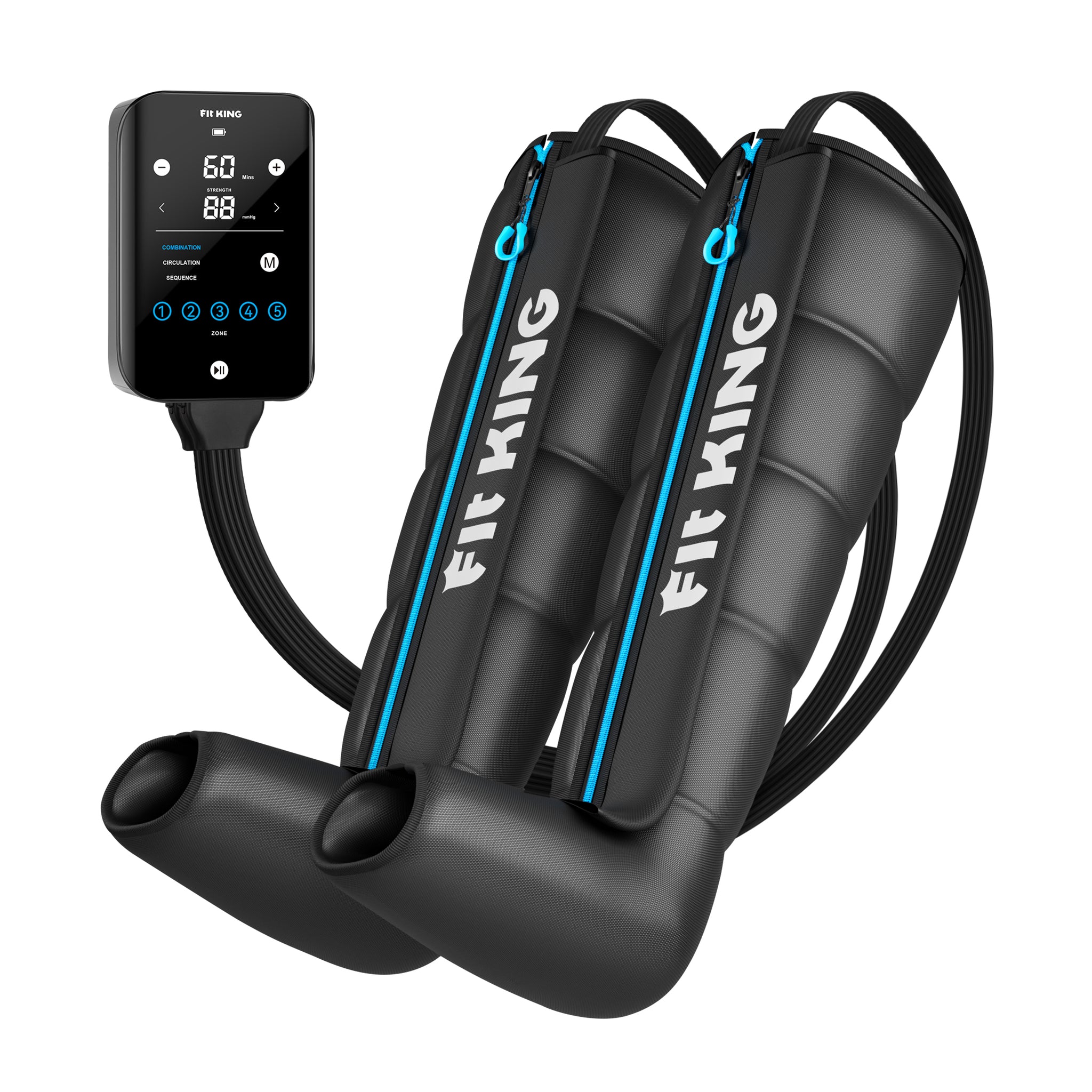 *Newest* FIT KING 5-Zone Faster Recovery System Massager Boots | FT-115A&FT-116A