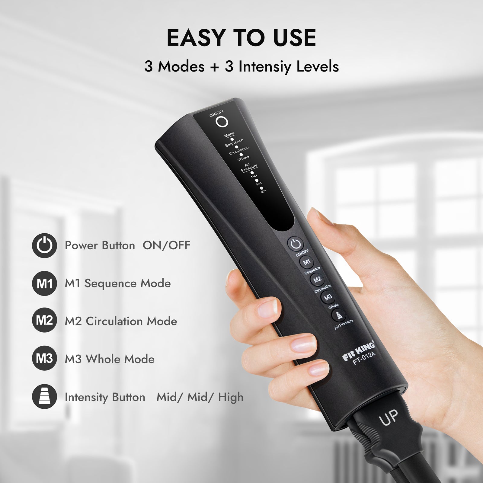 FT-012A - Full Leg Air Compression Massager